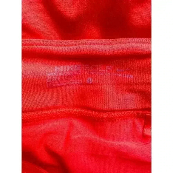 Nike Golf Dri-Fit Skort Orange/White Stripes Women’s L - Picture 6 of 9